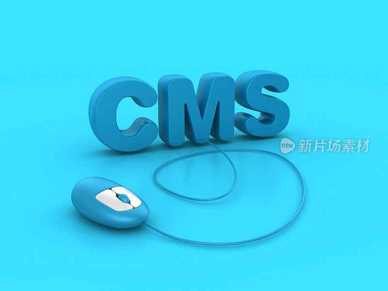 3D Word CMS与电脑鼠标